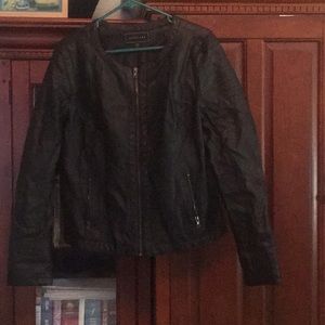 Leather jacket